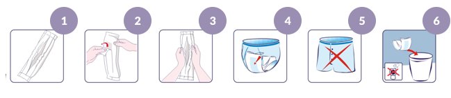 Надевая изделие стоя