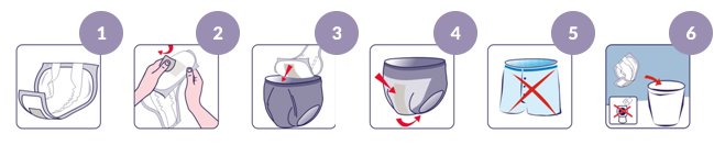 Надевая изделие стоя